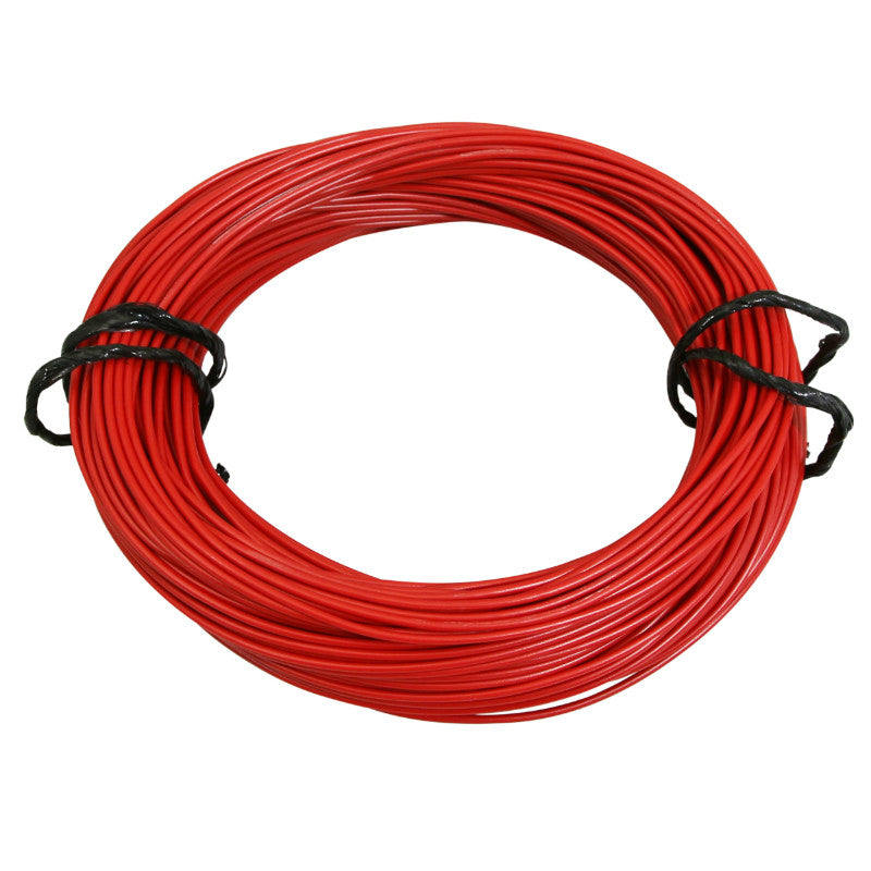 Fil Électrique 0,50Mm2 7-10 Multibrin Rouge (50M)