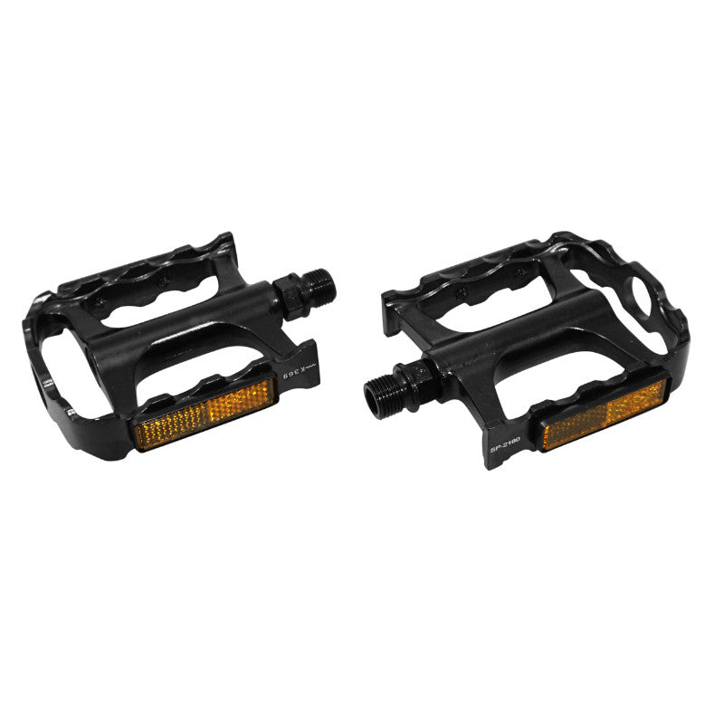 Pédale City-VTT Roulement Premium Newton Alu Noir 9-16" (Paire)
