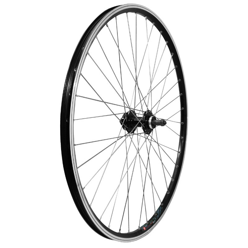 Roue VTT Disque Blocage 29" P2R Arrière Noir Double Paroi Moyeu Disque 6 Trous Pour Roue Libre (Jante Oeillets-Rayonnage
