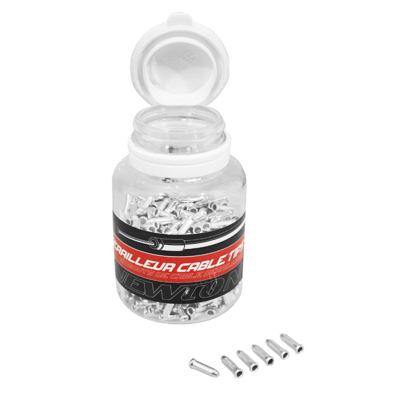 Embout De Câble Dérailleur 1,5-1,8 mm Argent (Boite De 500)
