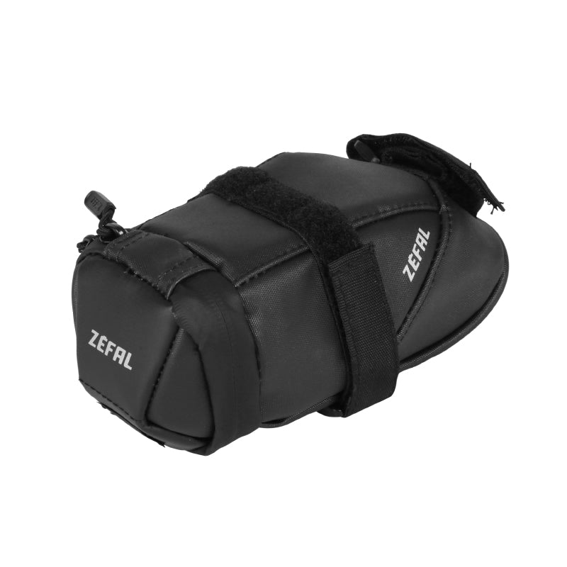 Sacoche De Selle Vélo Zefal Iron Pack S 0,5L Noir Fixation Double Sangles