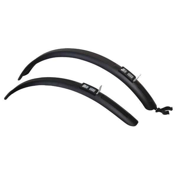 Garde Boue City-VTT Rapide Zefal Trail 55 mm Noir (Paire) Pour Pneu 650B-700C-26"-27.5"-29" Section Maximum 2.0"
