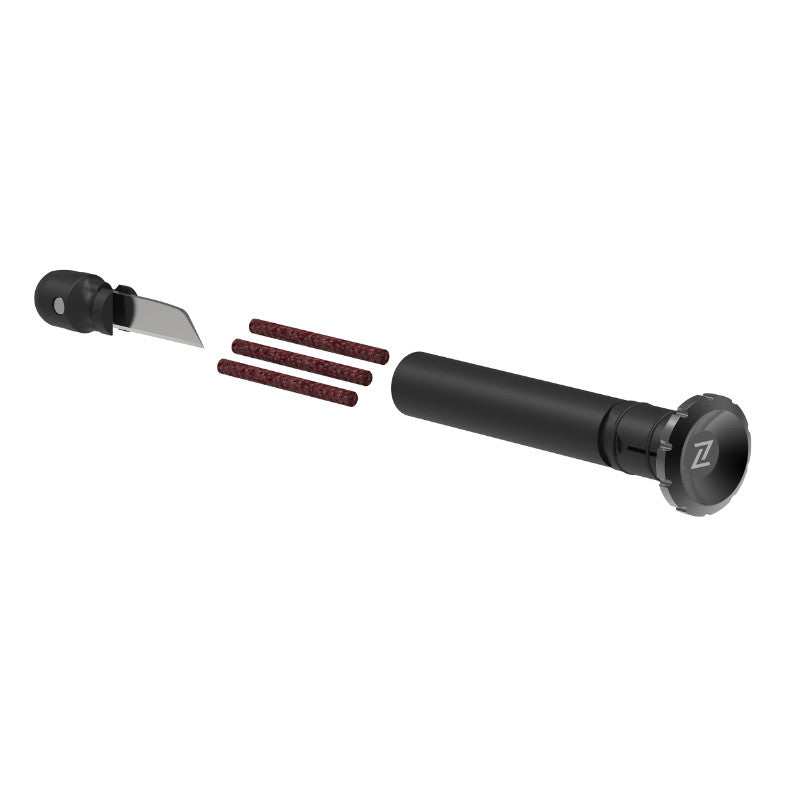 Kit Réparation Zefal Z Bar Tubeless Intégré Dans Le Cintre Pour VTT (Avec Meche Et Outil Aiguille + Couteau)