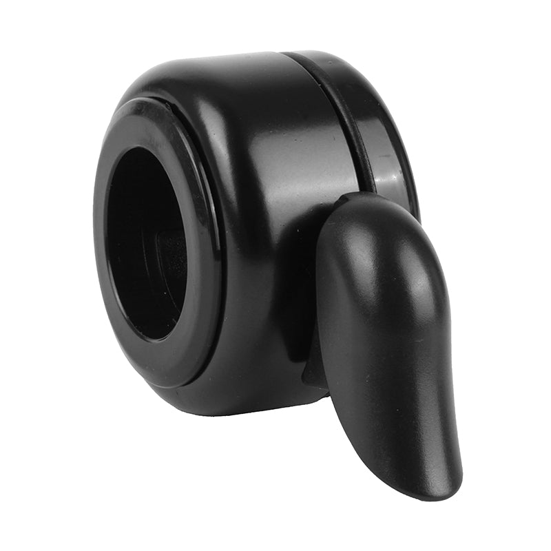 Sonnette Ping Newton Mini Alu Colori Noir Ultra Discreret Fixation Cintre 22.2 mm (Vendu A L'Unite)