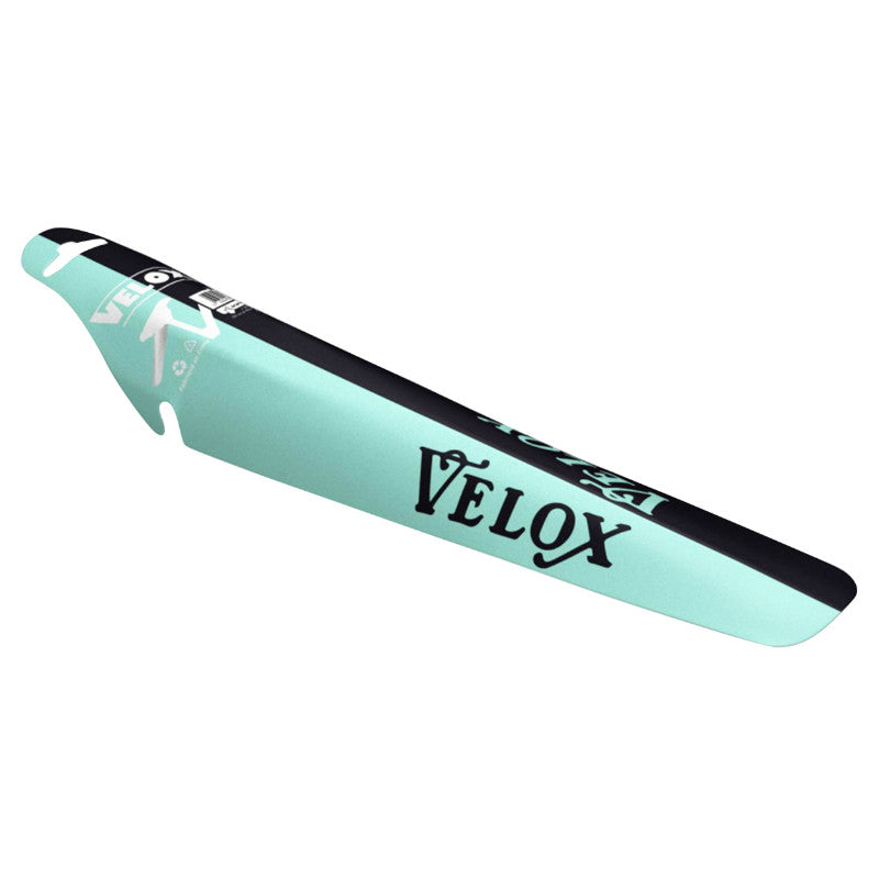 Garde Boue Route-VTT Clipsable AR Velox Vert Celeste-Noir Clipsable Sous La Selle (Vendu A L Unite)
