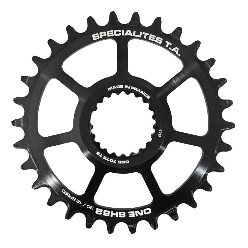 Plateau VTT Direct Mount Pour Shimano Xtr M9100 - Xt M8100 - Slx M7100 Ta One Sh52 30 dents Comp M900 10-11-12V. Narrow