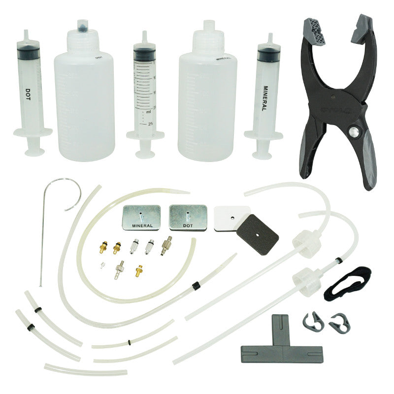 Outil Kit Purge Frein Disque Tools Frein Hydraulique Huile Minerale Et Dot (Avec Adaptateurs Sram-Avid-Shimano-Hope-Form