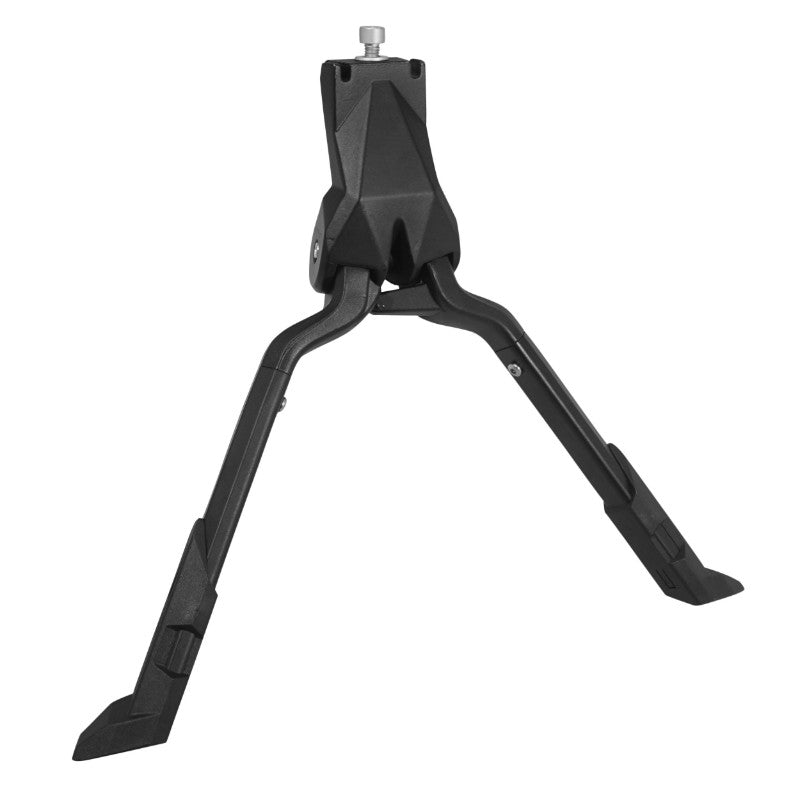 Béquille Vélo Double Centrale Newton VTC-29" Alu Noir (Poids Maxi 60 Kg, Pied Stable Pour VAE)