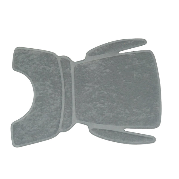 Coussin Porte Bebe-Siege Enfant Polisport Avant Pour Bilby Junior Gris (Vendu A L'Unite)
