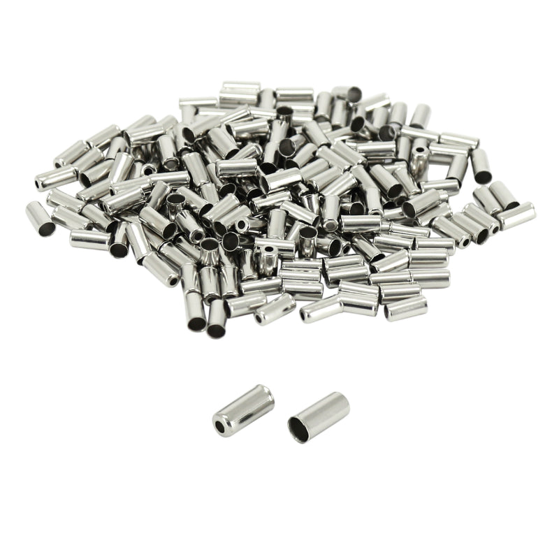 Embout De Gaine Dérailleur 4 mm - Long 10 mm Métal (Sachet De 200) -Fibrax-