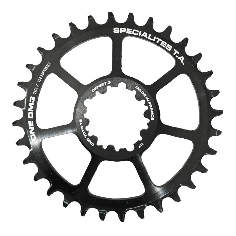 Plateau VTT Direct Mount Pour Sram Gx - Xx1 - X01 Ta Dm3 32 dents 11-12V. Narrow Wide Noir (Transmission Boost Deport 3