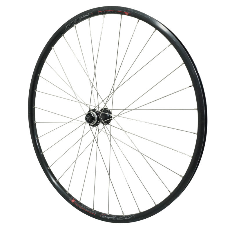 Roue VTC Disque Blocage 700 X 35 - 28" Er20 Avant Noir Moyeu Shimano Acera Qc400 Centerlock Rayon INOX Jante 19C 32 Rayo