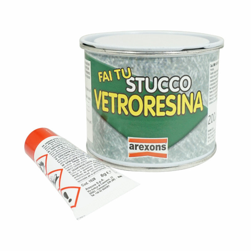 Mastic Carrosserie Fibre De Verre Arexons Avec Durcisseur (200G)
