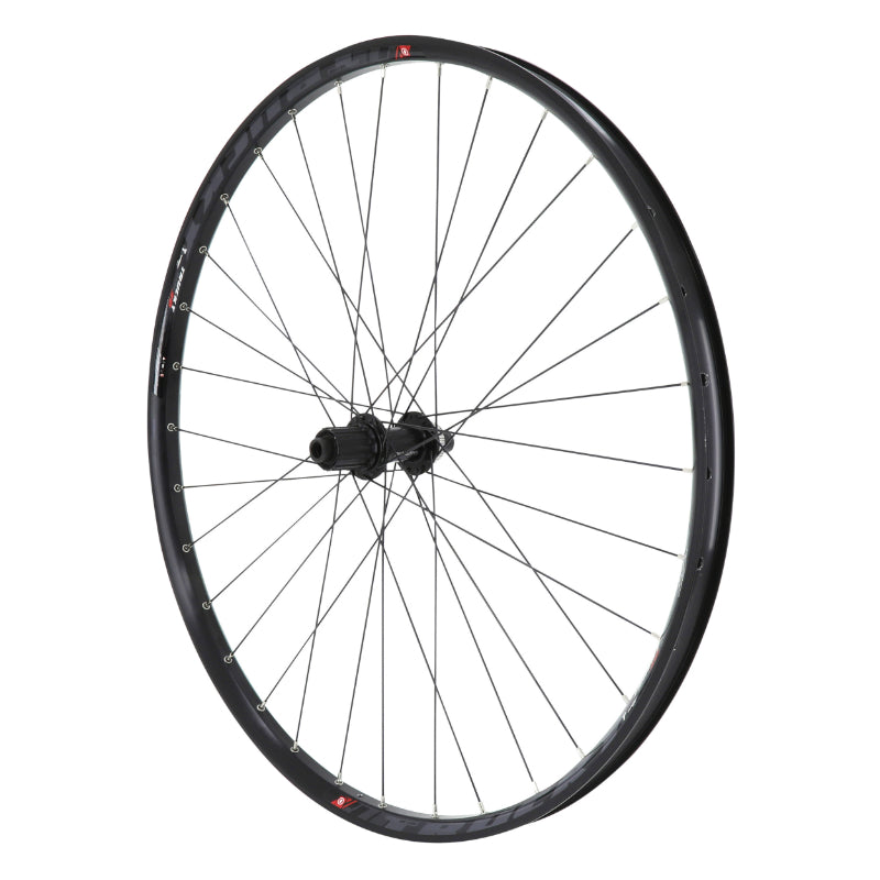 Roue VTT Disque 29" Trucky 30 Tubeless Ready Arrière Centerlock Noir Moyeu Shimano Tc500 11-10V Axe Traversant 12-142 Jante 30C 32 Rayons