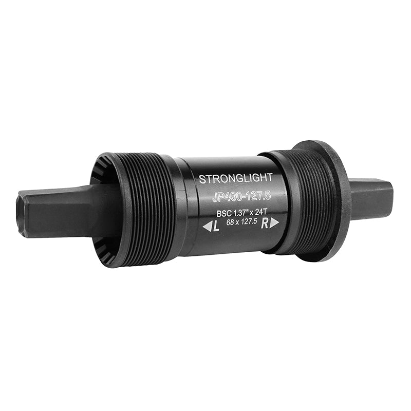 Boîtier Pédalier Stronglight Carré Jp400 Cuvettes Plastiques 127 mm Filetage Anglais - Bsc - 1,37X24