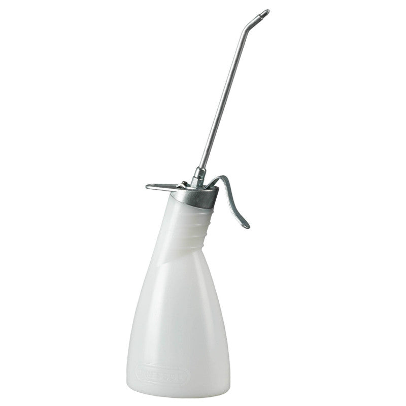 Burette Atelier Pressol En Polyethylene Transparent 300Ml Pompe En Laiton Avec Bec Rigide 165 mm Permet Un Dosage Goutte A Goutte (Vendu A L'Unite)