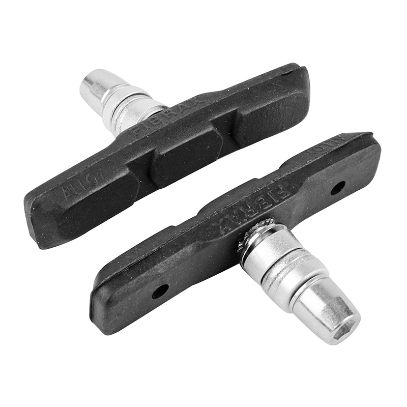 Porte Patin Frein VTT V-Brake A Vis Symetrique Fibrax 70 mm Noir (1 Paire)