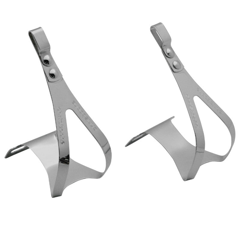 Cale Pied Route Acier Classic S-M Pour Courroie (Paire)