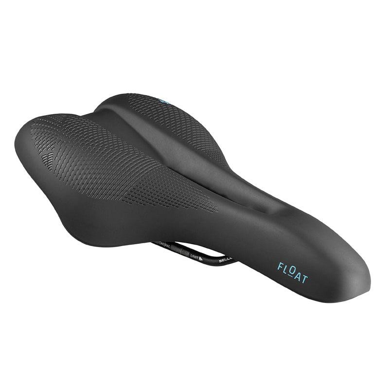Selle Royal Float Sport Avec Trou Central A Memoire De Forme Athletic Noir 267X161 mm 382G