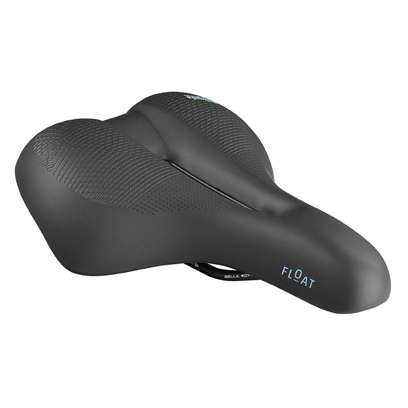 Selle Royal Float Loisir Avec Trou Central A Memoire De Forme Relaxed Noir 251X228 mm 628G