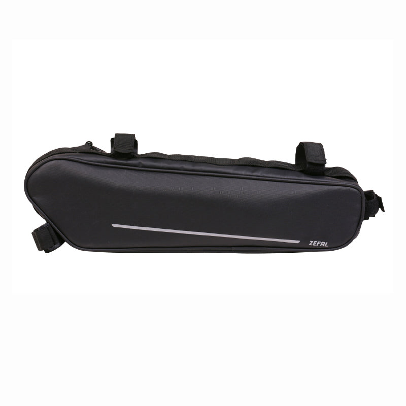 Sacoche De Cadre Vélo Zefal Z Adventure C3 3.3L Noir Fixation Velcro (430X115X65 mm)