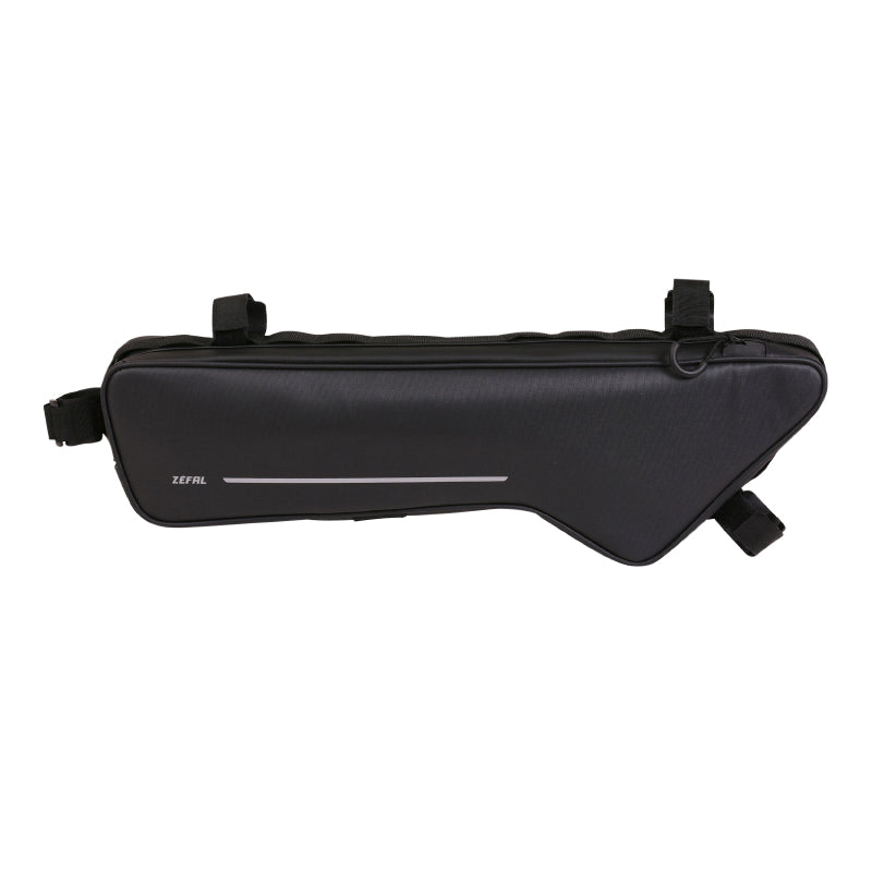 Sacoche De Cadre Vélo Zefal Z Adventure C4 4,2L Noir Fixation Velcro (500X140X65 mm)