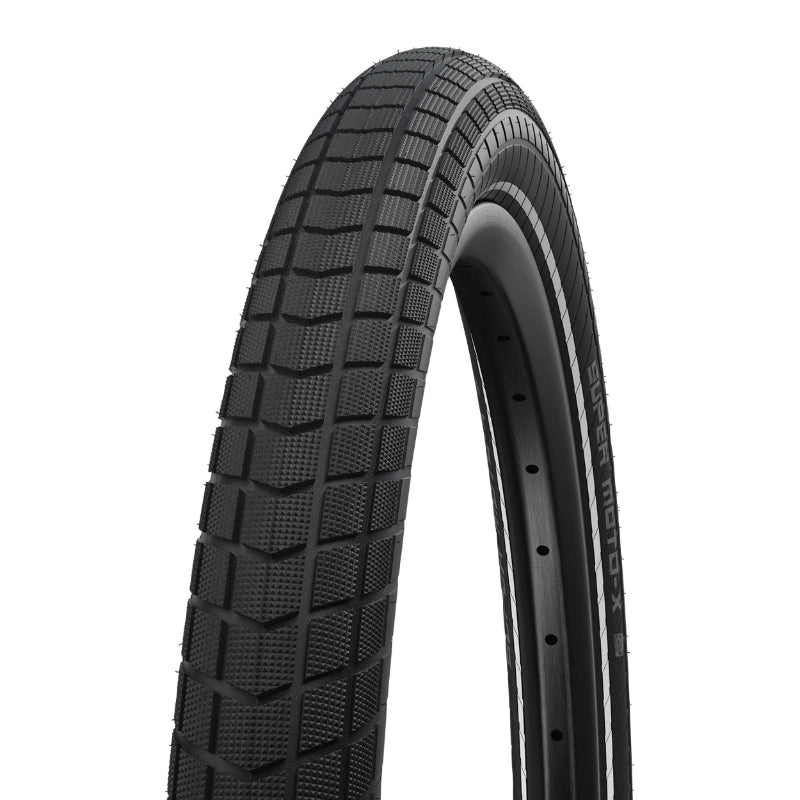 Pneu VTT Suv - VAE 27.5 X 2.80 Schwalbe Super Moto X Noir Ts (70-584) Double Defense Flanc Reflex Homologué VAE E50