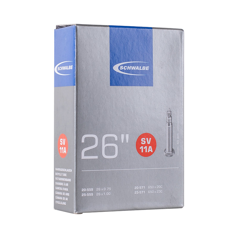 Chambre A Air Vélo 650 X 20-25 Schwalbe Valve Presta Obus Demontable Tout Alu (Sv11)