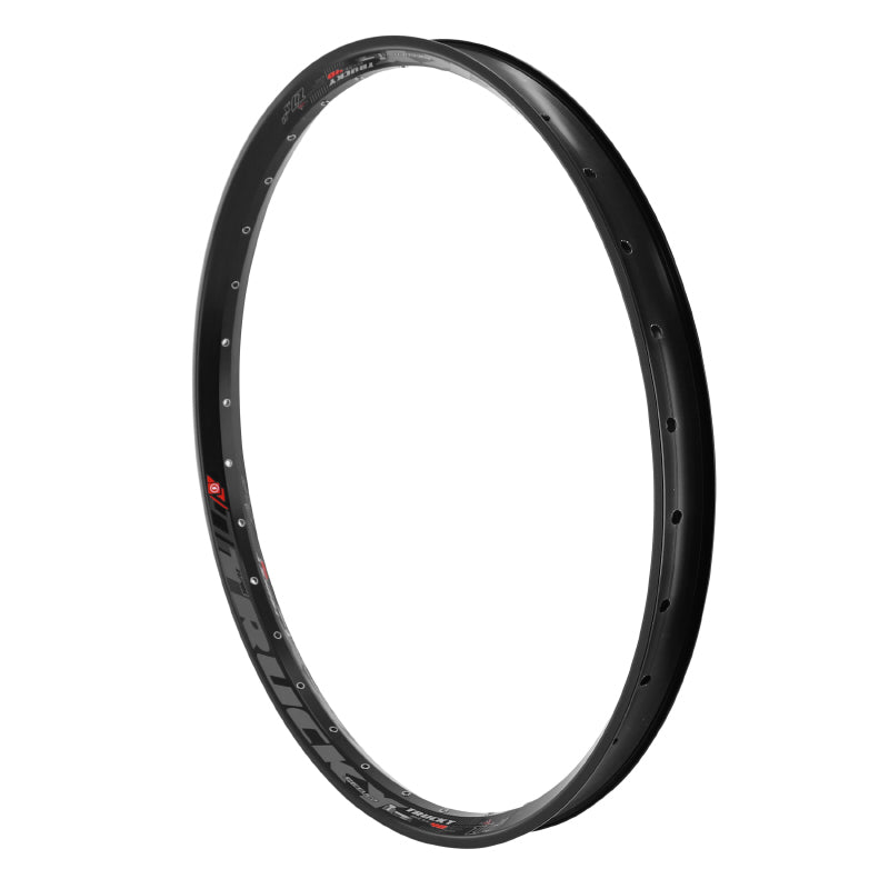 Jante VTT 27.5"+ Trucky 40 Disque Tubeless Ready Noir 32T. Double Paroi Avec Oeillets - 584X40C