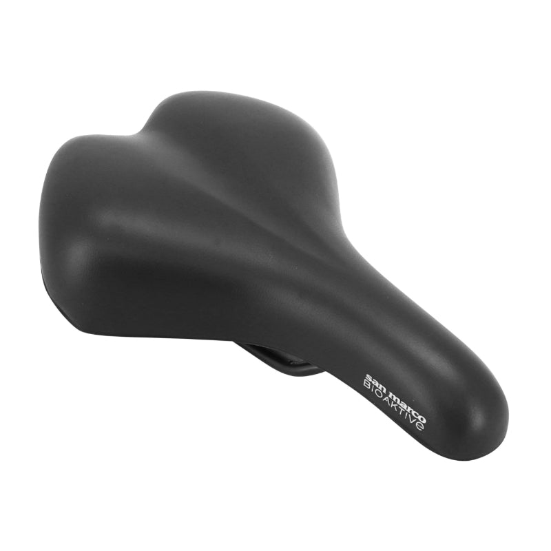 Selle San Marco Bioaktive Sport Memoire De Forme Femme Noir Athletic Rail Acier 350G 170X250 mm (Sur Carte)