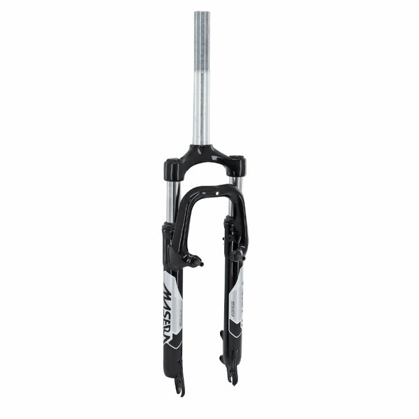 Fourche VTT 26 " Zoom A Suspension Acier Ressort-Elastomere Pour V-Brake Et Disque Noir Deb. 60 mm Pivot (230-100 mm) Fi