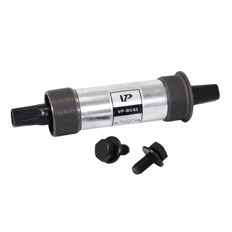 Boîtier Pédalier Vp Carré A Roulement 164 mm Filetage Anglais - Bsc - 1,37X24 (Boite De 100 mm) Pour Fat Bike