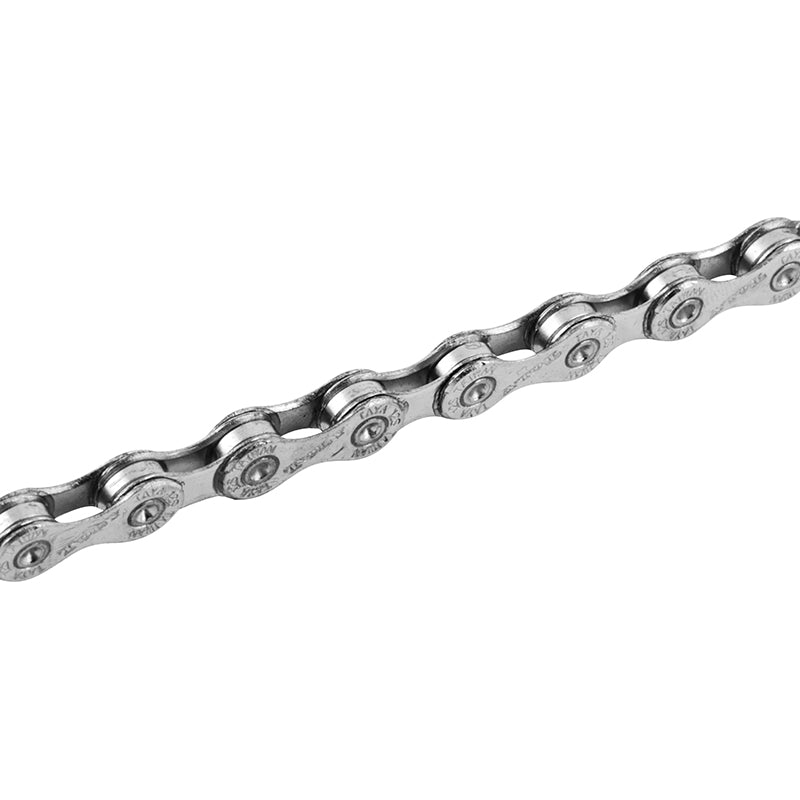 Chaîne Vélo VAE 12V. Newton Taya Tolv-12 Noir-Argent Renforcé 138 Maillons Compatible Shimano Et Sram