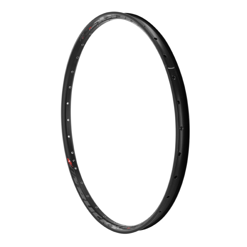 Jante VTT 27.5" Trucky 30 Disque Tubeless Ready Noir 32T. Double Paroi Avec Oeillets - 584X30C