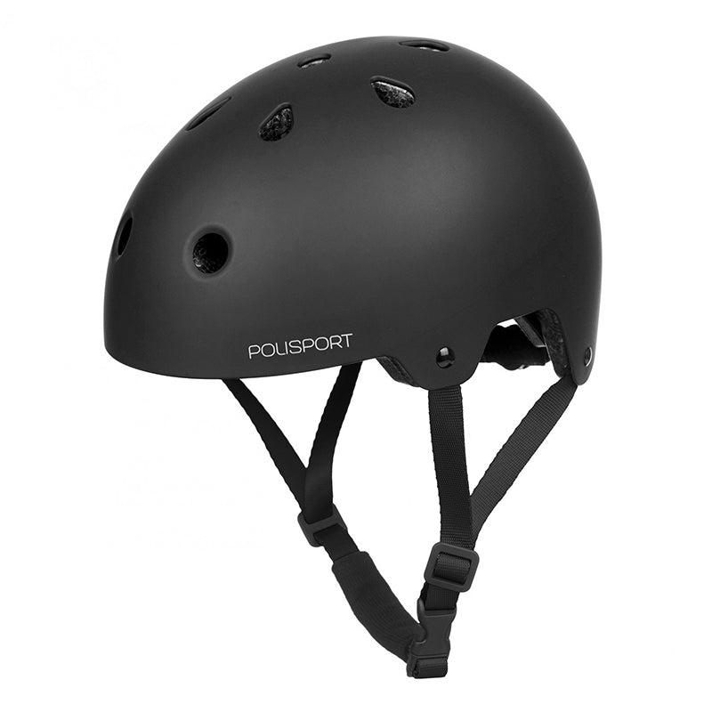 Casque Vélo Urbain-City Adulte Polisport Urban Pro Noir Taille 55-58 System Quick Lock