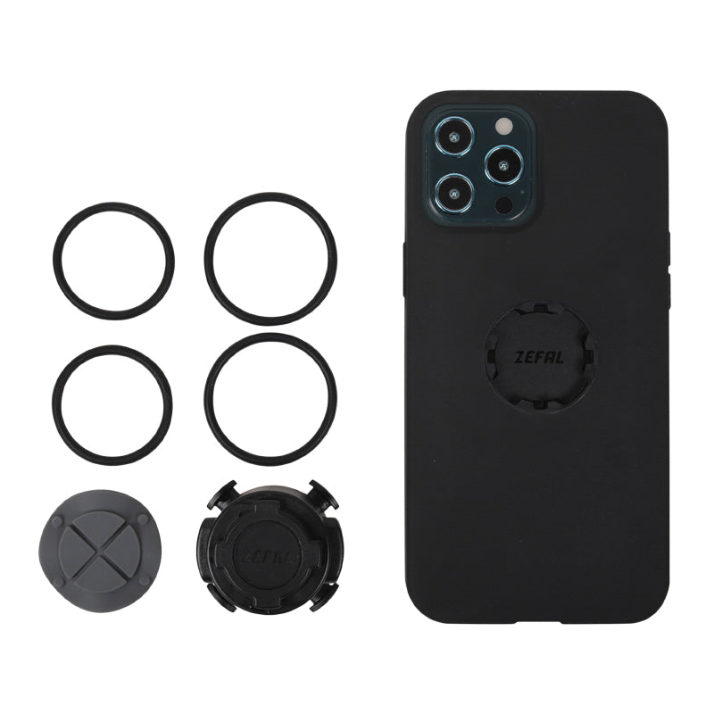 Support Smartphone-Telephone Zefal Z Console Lite Avec Protection Pour Iphone 12 Pro Max (6.7") Étanche Avec Support Rotatif