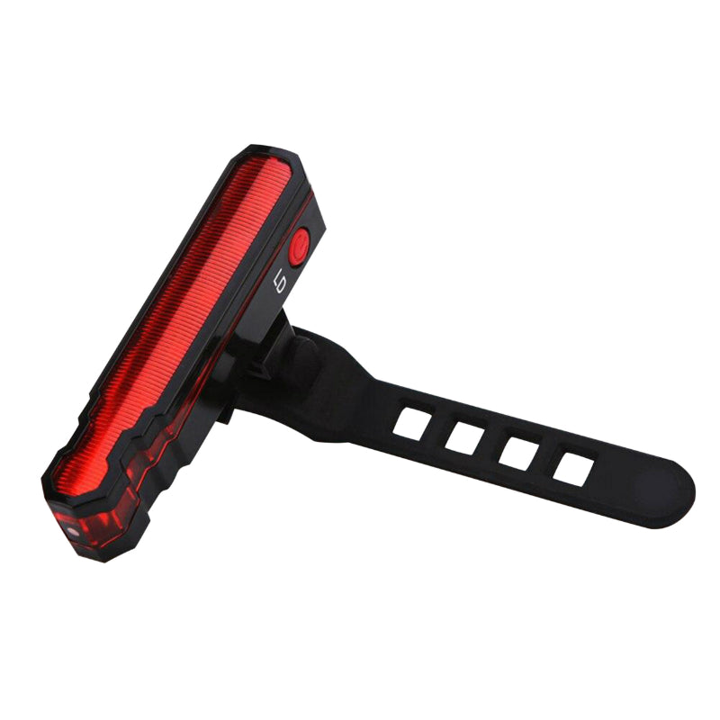 Éclairage Vélo - Trottinette Usb Arrière Sur Tige De Selle LED Avec Laser 150 Lux Pour Delimiter Une Bande Au Sol (Offre