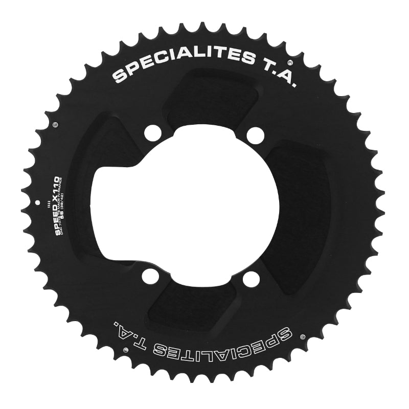 Plateau Route 4 branches Ø 110 Pour Shimano Ultegra R8000 - 6800 Ta Speed 2-X110 (Aero) 55 dents Extérieur Compatible 10