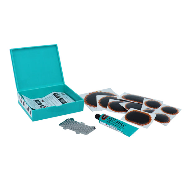 Kit Réparation Chambre A Air Tip Top Tt12 Voiture Boite (4 Pcs 37 mm + 2 Pcs 45 mm + 1 Pc 54 mm + 1 Pc 75 mm + 1Pc 74X37