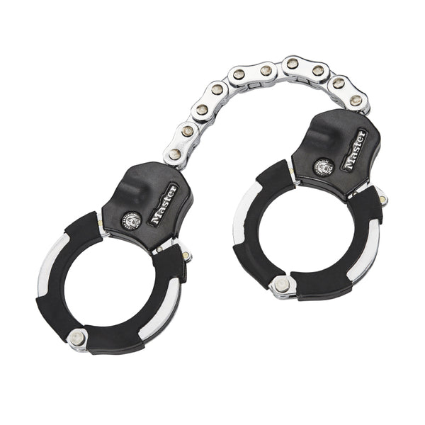 Antivol Vélo - Trottinette A Menotte Masterlock Street Cuff L55 cm - Livre Avec 4 Clés - Niveau Sécurité 9 - Homologué F