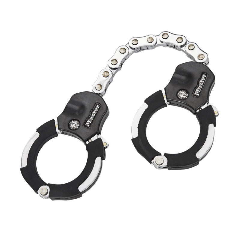 Antivol Vélo - Trottinette A Menotte Masterlock Street Cuff L55 cm - Livre Avec 4 Clés - Niveau Sécurité 9 - Homologué Fub 1 Etoile
