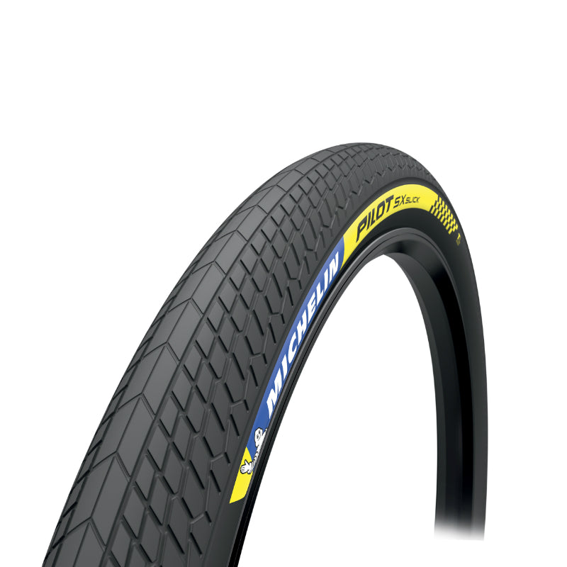 Pneu BMX 20 X 1.70 Michelin Pilot Sx Slick Competition Noir Tubeless Ready Ts (44-406)