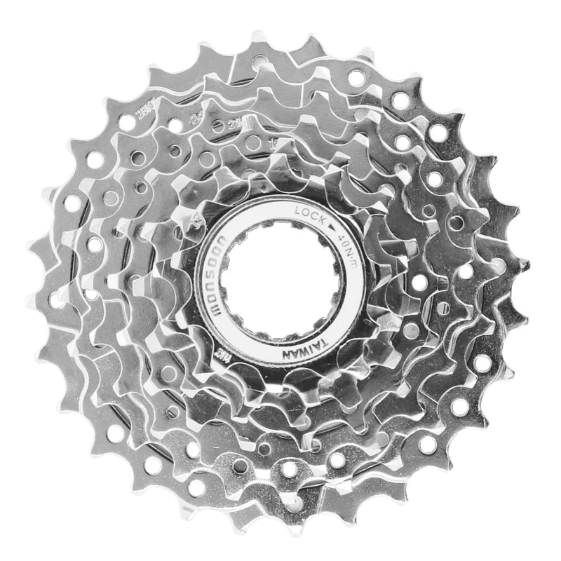 Cassette 7V. P2R 11-28 Pour Shimano-Sram VTT Argent (Vendu A L Unite) (11-13-15-18-21-24-28) (Offre Spéciale)