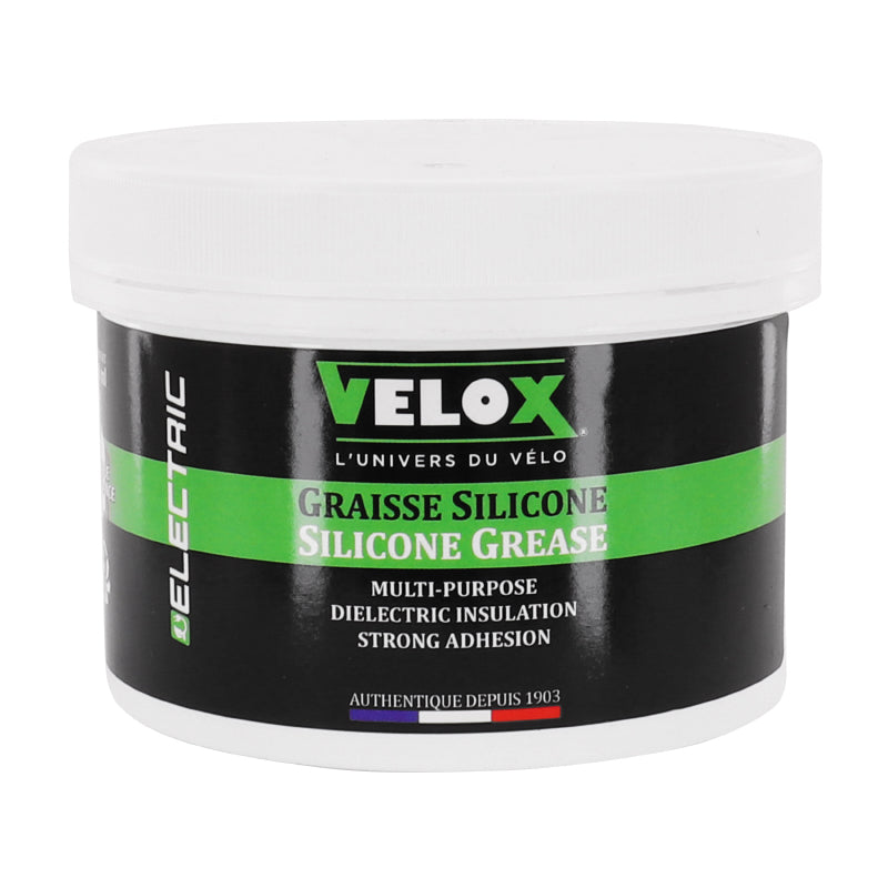 Graisse Vélo Velox Silicone Pour VAE - Isolant Dielectrique (Pot 350 Ml) - Insoluble Dans L'Eau