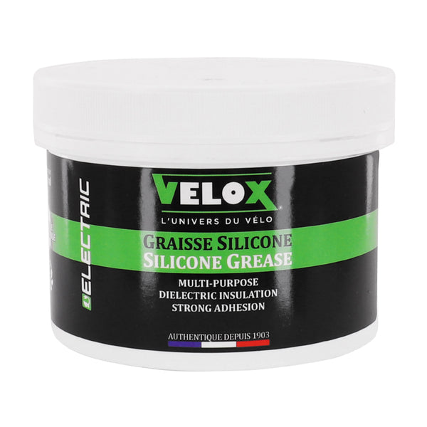 Graisse Vélo Velox Silicone Pour VAE - Isolant Dielectrique (Pot 350 Ml) - Insoluble Dans L'Eau