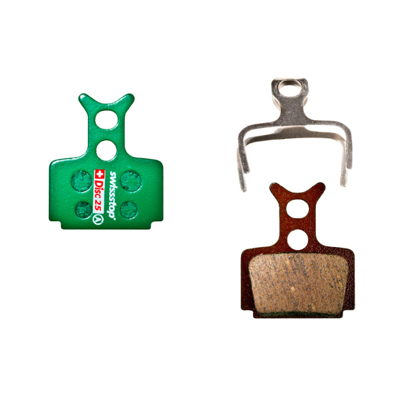 Plaquette De Frein VTT Formula Ro-T1-R1-C1-Cr3-Mega-The One-Rx-Rr1-Cura-Cura X (Swissstop Organic - Disc 25C) (Paire Sur Carte)