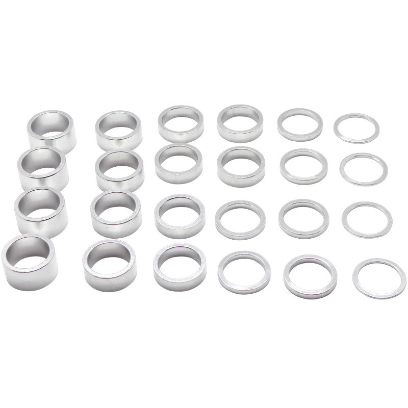 Entretoise Direction Alu Argent 1"1-8-28.6 (Boite Contient 4X2 mm-6X5 mm-6X10 mm-4X15 mm-4X20 mm)