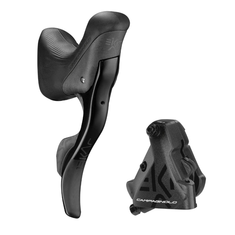 Levier-Manette Route Disque Campagnolo Droit -Arrière 13V. Ekar Noir Avec Étrier Pour 140 mm Modele 2021