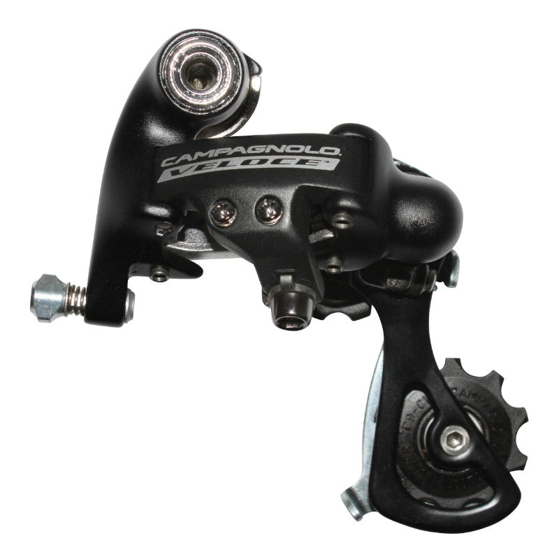 Dérailleur Route Arrière Campagnolo 10V. Veloce Chape Courte Noir Double
