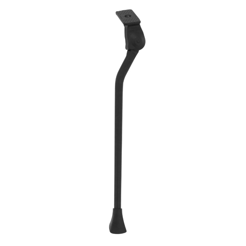 Béquille Vélo Laterale Avec Plaque Pletscher Noir A Couper Lg 305 mm Avec Semelle 20-28" (En Sachet)